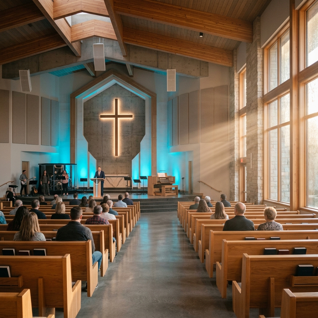 Church Sanctuary Interior